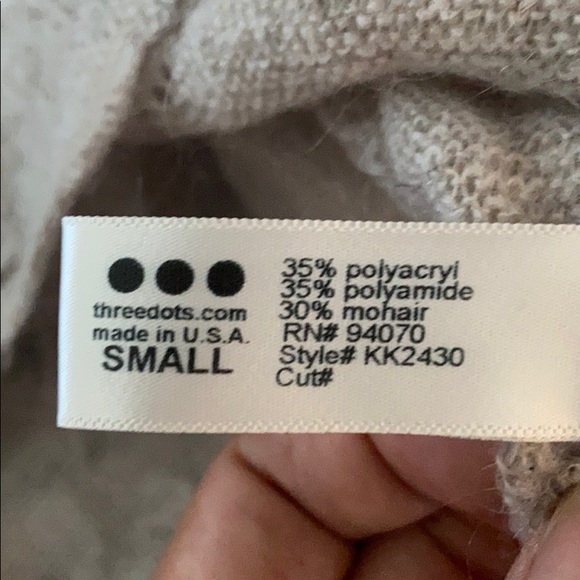 Three Dots Thea Grunge Sweater - Picture 7 of 7